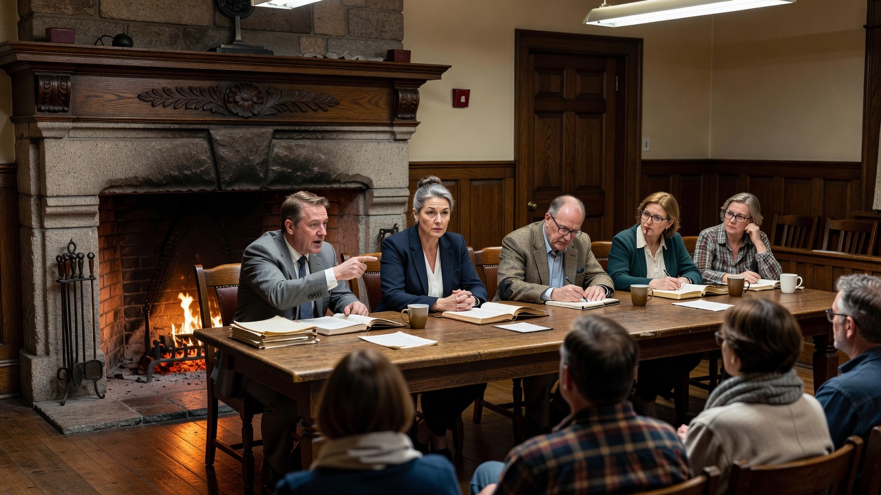 Town Council Debates Historic Fireplace Rules